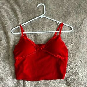 Tank top sexy red